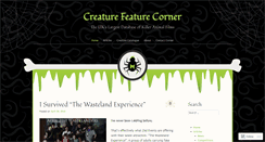 Desktop Screenshot of creaturefeaturecorner.com